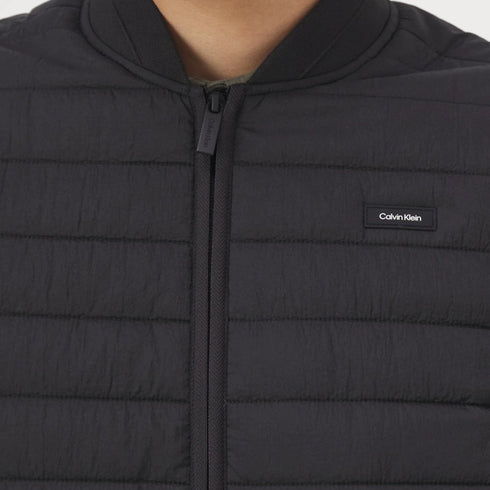 Calvin Klein Gilet Gilet Uomo Packable Crinkle Nero - Francavilla Moda